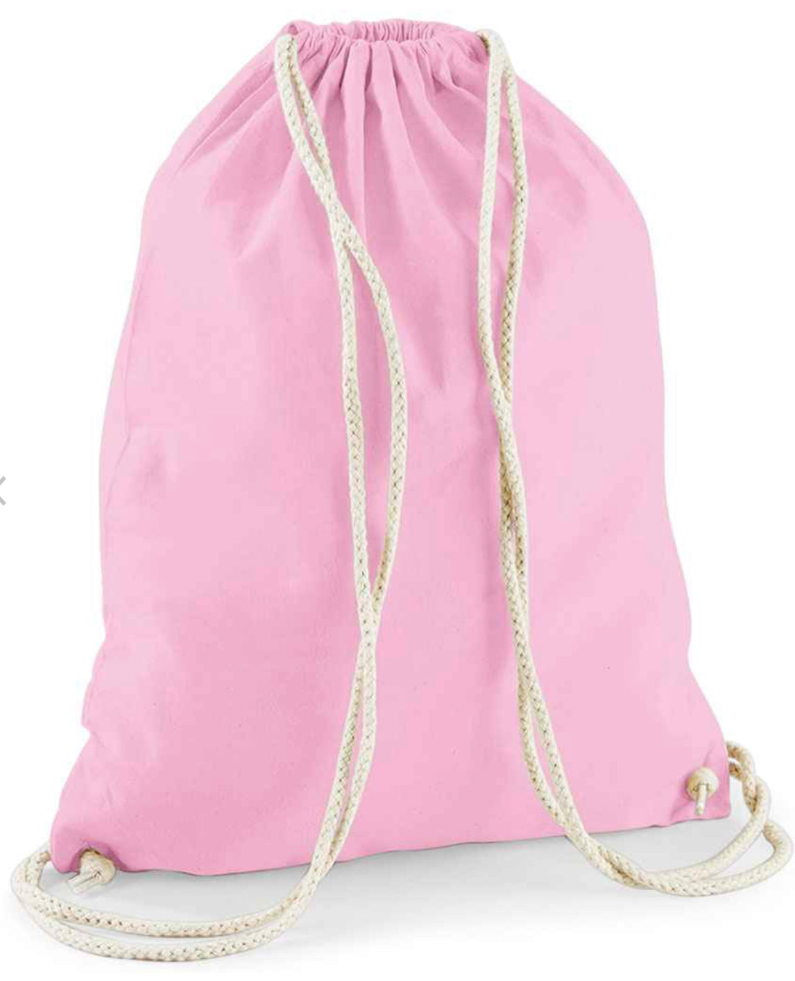 Gym Bag Westford Mill Cotton Pink