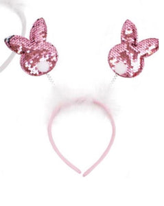 EASTER Sequin Bunny Head Boppers
