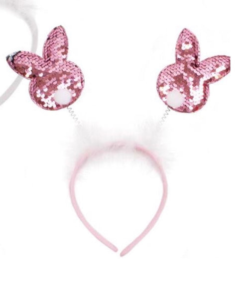 EASTER Sequin Bunny Head Boppers