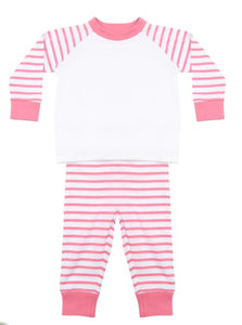 Pyjamas Stripe Pink / White