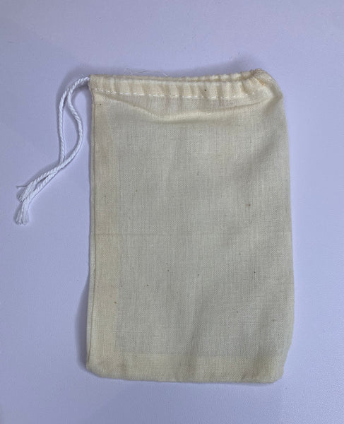 Bag  - Small cotton Drawstring