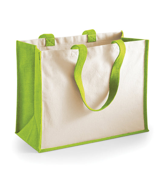 BAG Canvas bag for life - Jute sides
