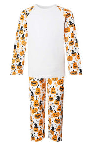 Halloween Pyjamas Pumpkin  Long Sleeve Pyjama Set
