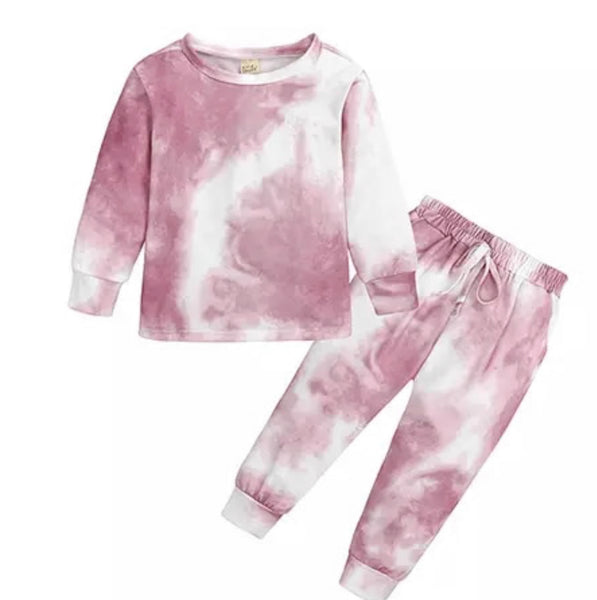 Loungewear   Pink Tie Dye   Kids /Adults
