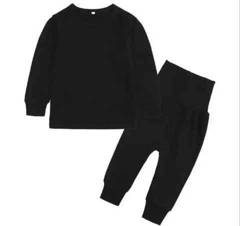 Loungewear Black / Kids-Adult sizes