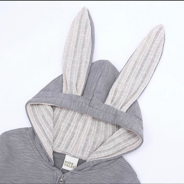 Bunny Ear All in One - Grey