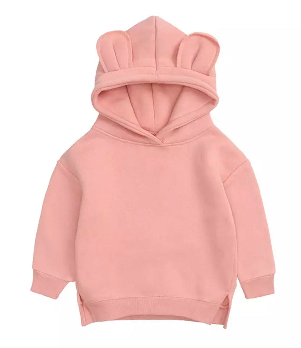 Bear Hoody SALMON PINK