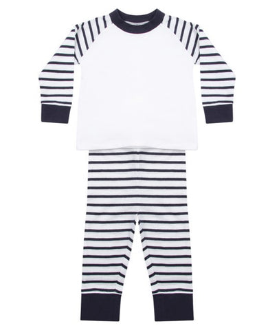 Pyjamas Stripe Navy / White