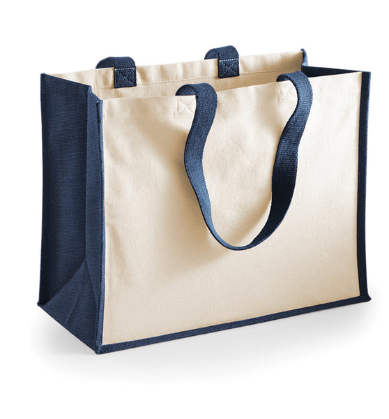 BAG Canvas bag for life - Jute sides